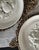 Pair of Mid-Century Trompe L’Oeil Fruit Plates, White Bas-Relief, Napco 1952/1966 For Sale - Image 4 of 4