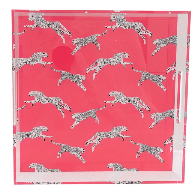 Leaping Cheetah by Scalamandre' is a signature pattern featuring cheetahs frolicking against a backdrop of saturated...