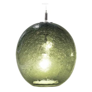Solaris Pendant Light from the Boa Lantern Collection in Moss For Sale