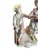 A charming porcelain figure group from the Ludwigsburg manufactory, second half of the 18th century, depicting a peasant...