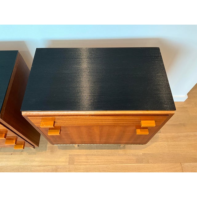 Bedside Tables by Frantisek Mezulanik, 1979, Set of 2 For Sale - Image 12 of 18