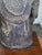 Vintage African Benin-Style Bronze Royal Bust Sculpture For Sale - Image 10 of 14