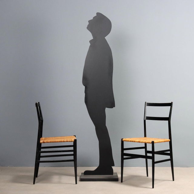 Vintage 699 Superleggera Chairs by Gio Ponti for Cassina, Italy, 1960s, Set of 2 For Sale - Image 3 of 10