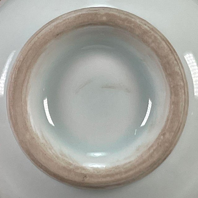 Chinese Two-Tone Glazed Porcelain Tea Cup For Sale In Los Angeles - Image 6 of 9
