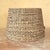 Natural woven seagrass drum lamp shade featuring a sturdy metal spider fitter and richly textured basket-weave...