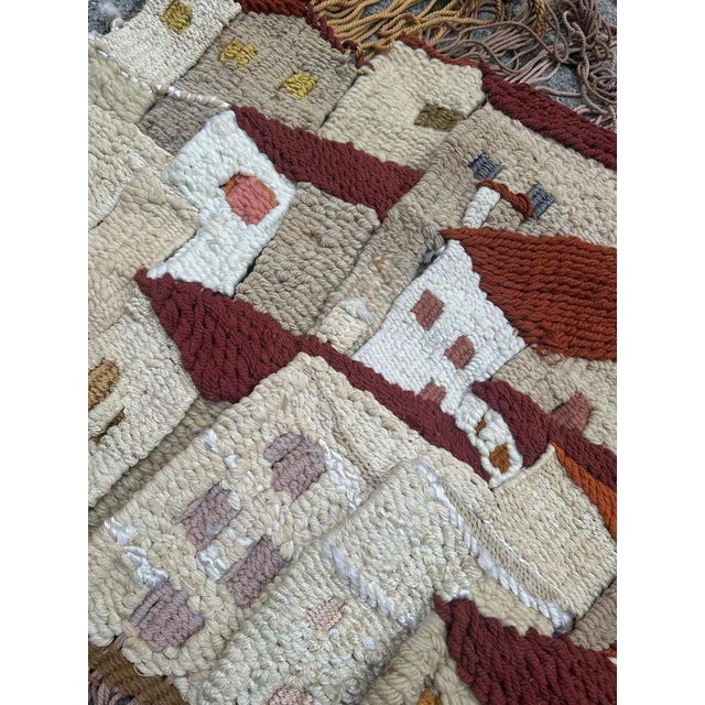 Mid-Century Brutalist Macrame Tapestry, 1950s For Sale - Image 12 of 18