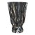 Vtg. Art Deco Style Tapered Thick Cut Crystal Vase - Saint-Louis For Sale