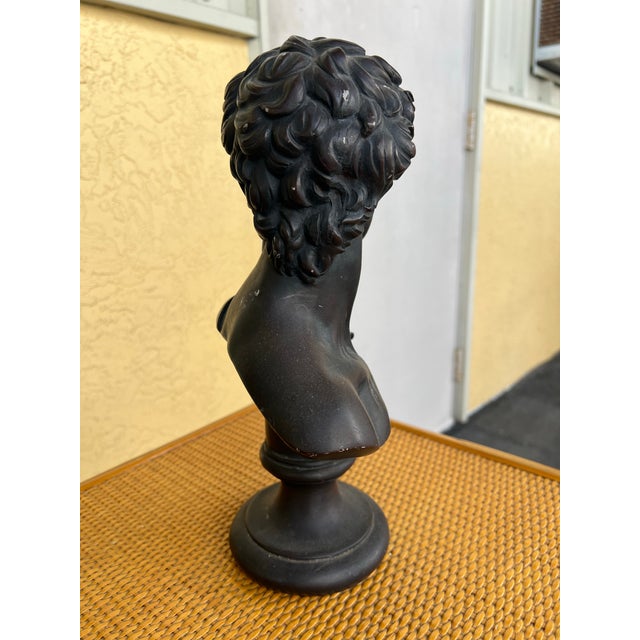 Traditional Vintage Bust of Michelangelo's "David" Estate of Bernie Madoff For Sale - Image 3 of 8