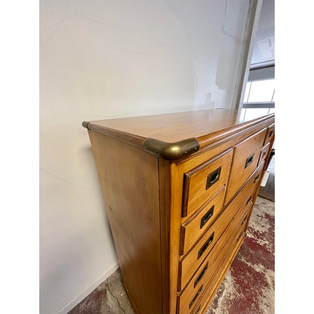 Vintage Lexington Furniture Campaign Dresser Nautica Collection Chairish