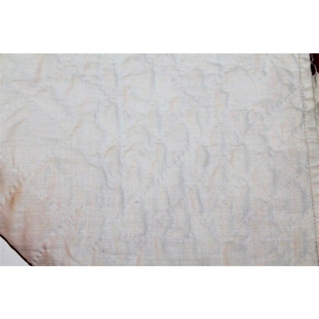Textile 19th Century Postage Stamp Crib Quilt For Sale - Image 7 of 7