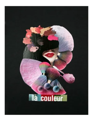 Elisa Casbas, La Couleur, 2018, Paper