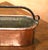 Metal 19th Century French Polished Copper Poissonnière With Wrought Iron Handle For Sale - Image 7 of 9