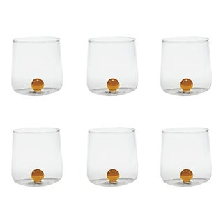 Zafferano Bilia Tumbler Golden Yellow - Set of 6 For Sale