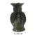 This is a handmade ceramic vase jar with a Guan Ware style crackle pattern surface. It has a vintage grayish green tone...