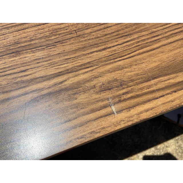 The Steelcase Minimalist Vintage Mid Century Modern Some wear and tear some dings and peeling on the surface, see pictures...