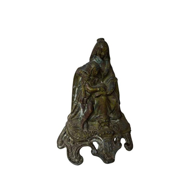 Antique 19th Century Bronze Table Lamp For Sale - Image 3 of 8