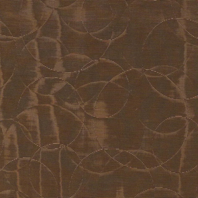Contemporary Sample - Schumacher Effervescence Fabric in Espresso For Sale - Image 3 of 3