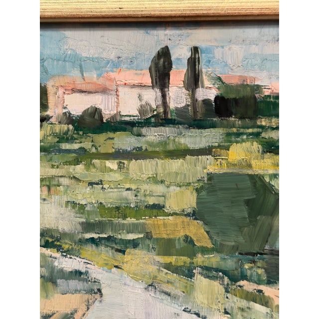 Olle Larsson, Path, 1960s, Oil on Panel, Framed For Sale - Image 9 of 18
