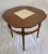 1970s Modernist Walnut and Capiz Shell Side Table For Sale - Image 4 of 10