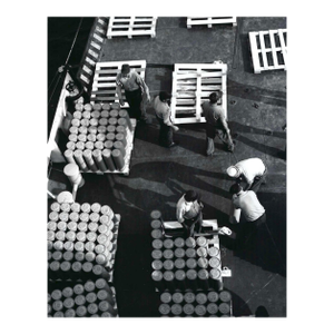 1970s Coast Guard Dock Workers Photograph
