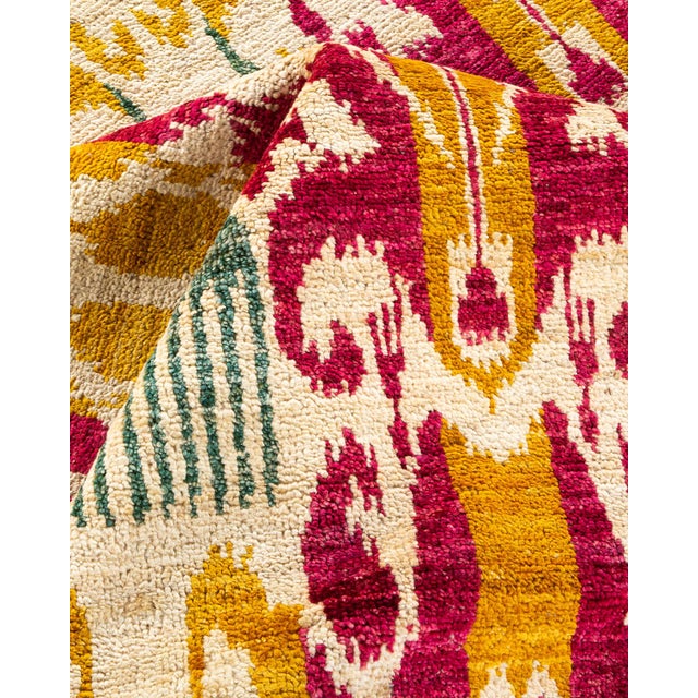 Textile Modern Hand-Knotted Area Rug - Ivory, 9' 10" x 14' 5" For Sale - Image 7 of 8