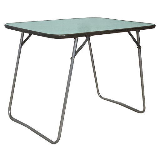 Mid-Century Kitchen Dining Table For Sale