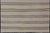 Ivory Vintage Turkish Kilim Rug With Ivory Ground and Light Brown Stripes For Sale - Image 8 of 10