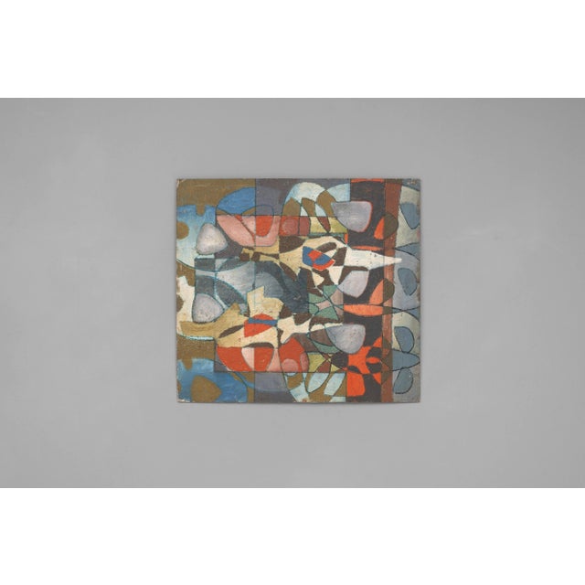 After Buffet, Compositions, Oil Paintings, 1970, Set of 11 For Sale - Image 6 of 18