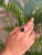 Handcrafted 925 Sterling Silver Garnet Ring With 10x8mm Oval Stone in Bezel Setting - Size 6.5 For Sale - Image 6 of 12