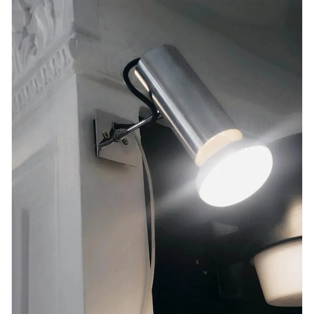 1950s Italian Mod. 36 Wall Lamp by Gino Sarfatti for Arteluce, 1955 For Sale - Image 5 of 7