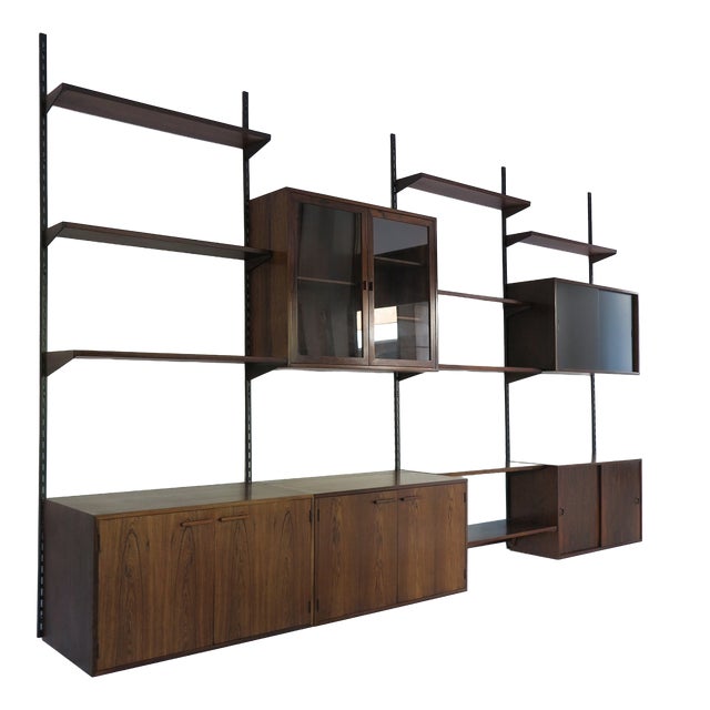 Scandinavian Bookcase by Kai Kristiansen for FM Møbler, Denmark, 1960s For Sale