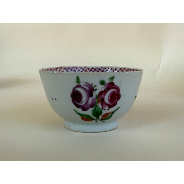 18th Century Qing DynastyPorcelain Tea Cups - Set of 6 For Sale - Image 15 of 16