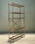 Mid-Century Modern Vintage Wood and Glass Etagere For Sale - Image 3 of 14