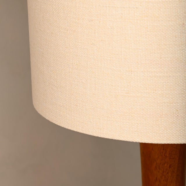 1970s Large Scandinavian Modern Floor Lamp in Teak from Dyrlund, 1970s For Sale - Image 5 of 11