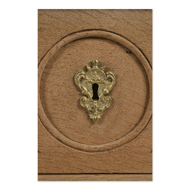 Louis XV Chest of Drawers with 3 Raw Wooden Drawers For Sale - Image 6 of 7