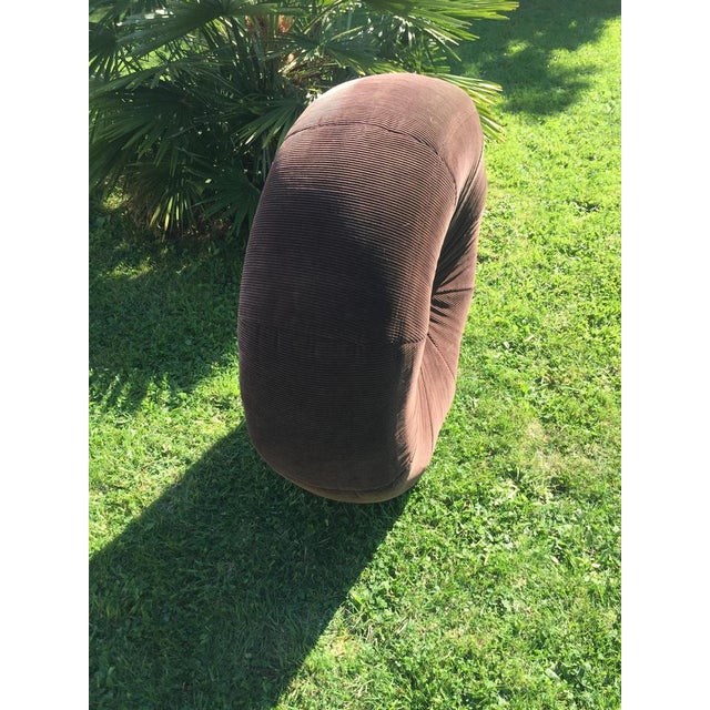 Large Vintage Pouf, 1960s For Sale - Image 12 of 16