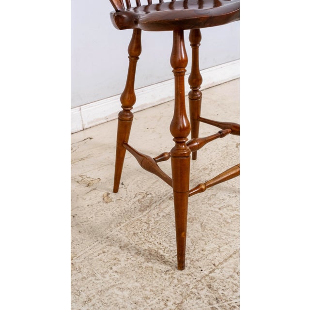 Set of 3 Dr Dimes Windsor Style Bar or Counter Chairs For Sale - Image 10 of 18