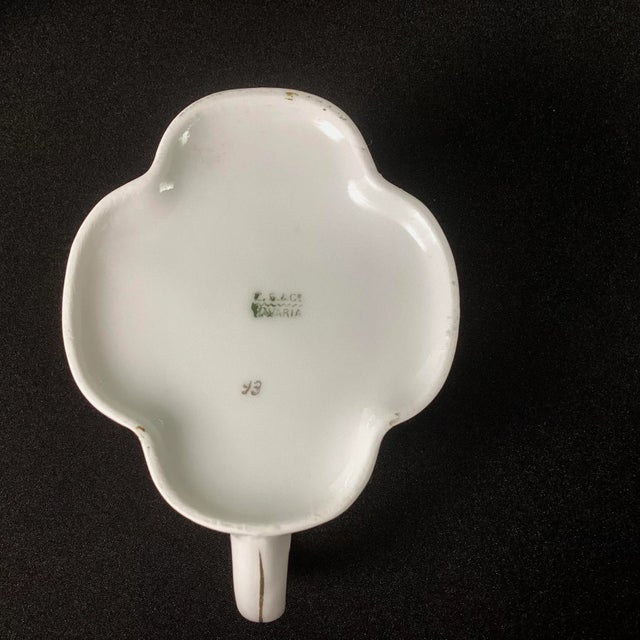 Late 19th Century Zea Scherzer z.s. & Co. Porcelain Creamer and Sugar Set- 2 Pieces For Sale - Image 6 of 9