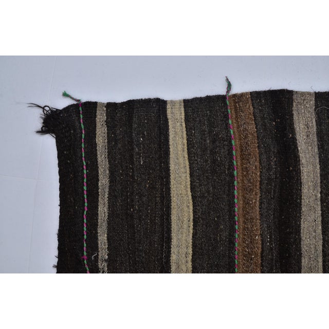 Oushak Anatolian Handwoven Vintage Kilim For Sale - Image 10 of 10