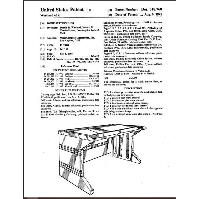 Vintage Space Age Computer Desk For Sale - Image 12 of 12