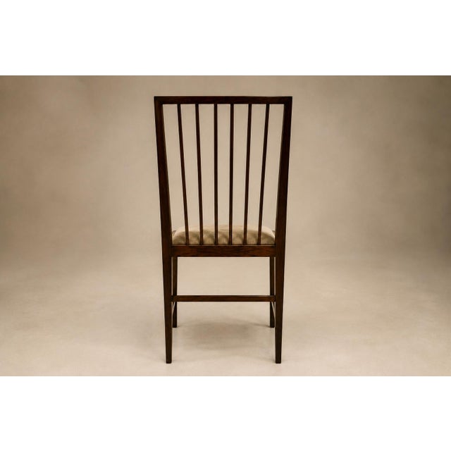Brazilian Modern Set of Eight Dining Chairs in Rosewood and Mohair by Celina, Brazil, 1960s For Sale - Image 11 of 18