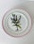 Contemporary Vintage Primula Italian Pottery " Veronica Anagellis-Aquatica" Plates- Set of 2 For Sale - Image 3 of 4