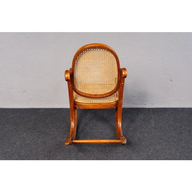 Antique Children's Rocking Chair For Sale - Image 5 of 18