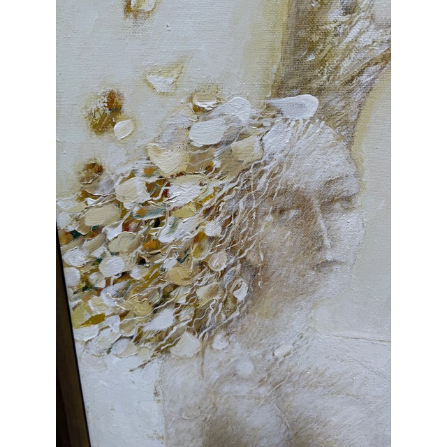 Paint Victor Anufriev Original Painting "Wings of Desire", Certificate For Sale - Image 7 of 12