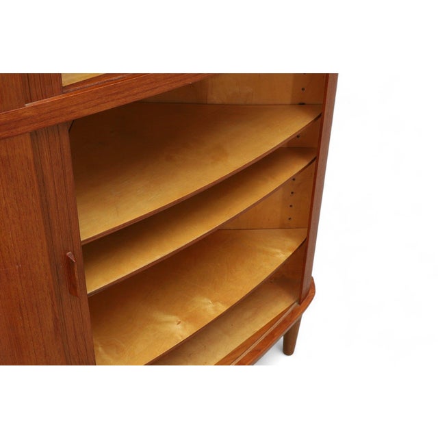 Origin: Denmark Designer: Arne Hovmand Olsen Manufacturer: Skovmand & Andersen Era: 1950s Materials: Teak Measurements:...