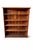 Early American Pennsylvania pine standing bookcase with beautiful natural patina