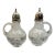 Early 20th Century Cambridge Glass Co Sterling and Glass Salt & Pepper Shakers For Sale