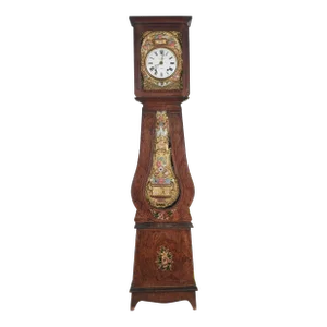 19th Century French Comtoise Grandfather Clock