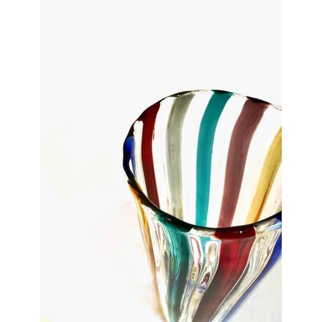 Glasses in the style of Gio Ponti, 2004, Set of 7 For Sale - Image 6 of 18