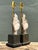 Vintage Ceramic Hand Sculpture Table Lamps - A Pair For Sale In West Palm - Image 6 of 16